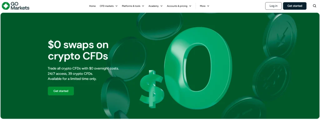 GO Markets의 안정적이고 강력하게 통합된 MetaTrader 5 플랫폼 인터페이스.